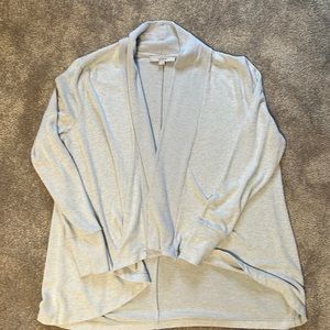 Loft light gray sweater